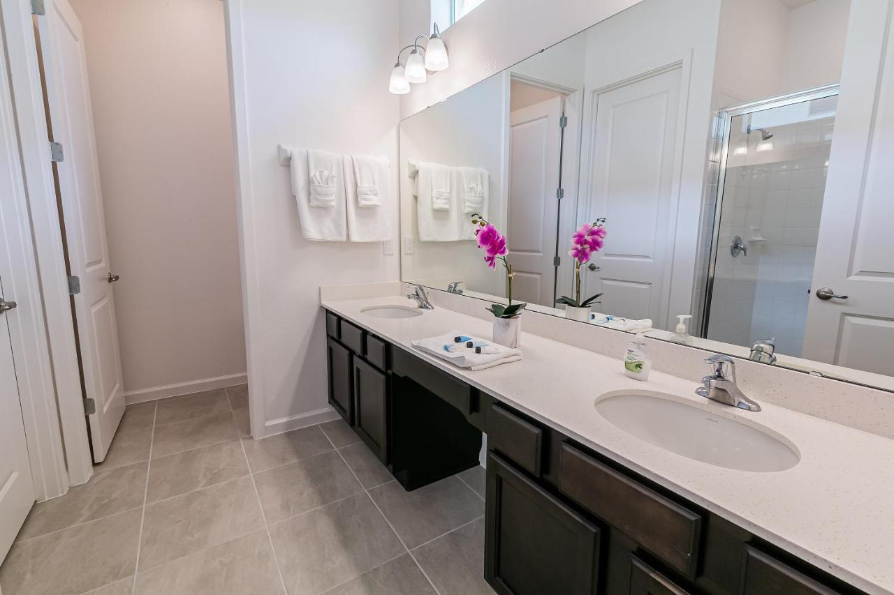Luxury 12 Bedrooms Pool House 10 Min To Disney4630 基西米 外观 照片