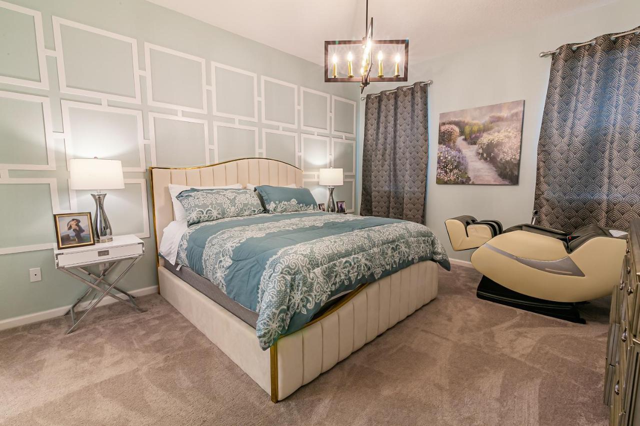 Luxury 12 Bedrooms Pool House 10 Min To Disney4630 基西米 外观 照片