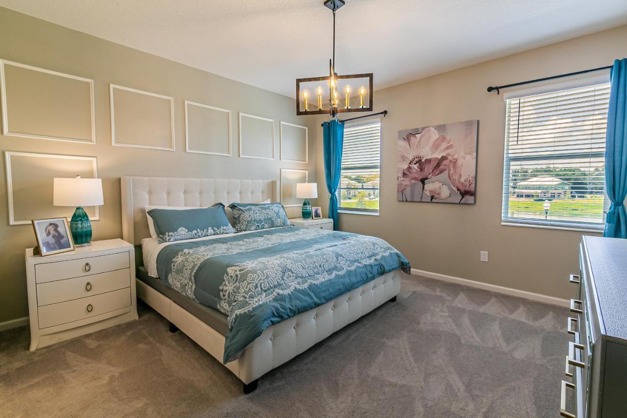 Luxury 12 Bedrooms Pool House 10 Min To Disney4630 基西米 外观 照片