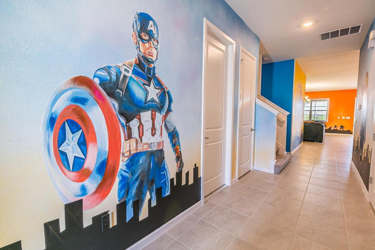 Luxury 12 Bedrooms Pool House 10 Min To Disney4630 基西米 外观 照片