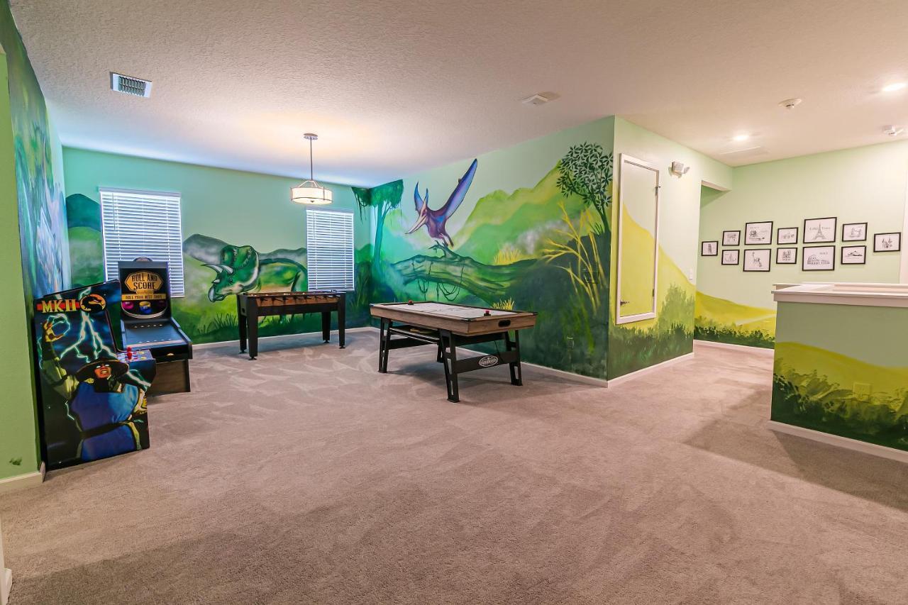 Luxury 12 Bedrooms Pool House 10 Min To Disney4630 基西米 外观 照片