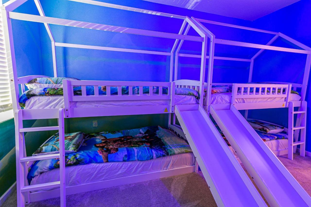 Luxury 12 Bedrooms Pool House 10 Min To Disney4630 基西米 外观 照片
