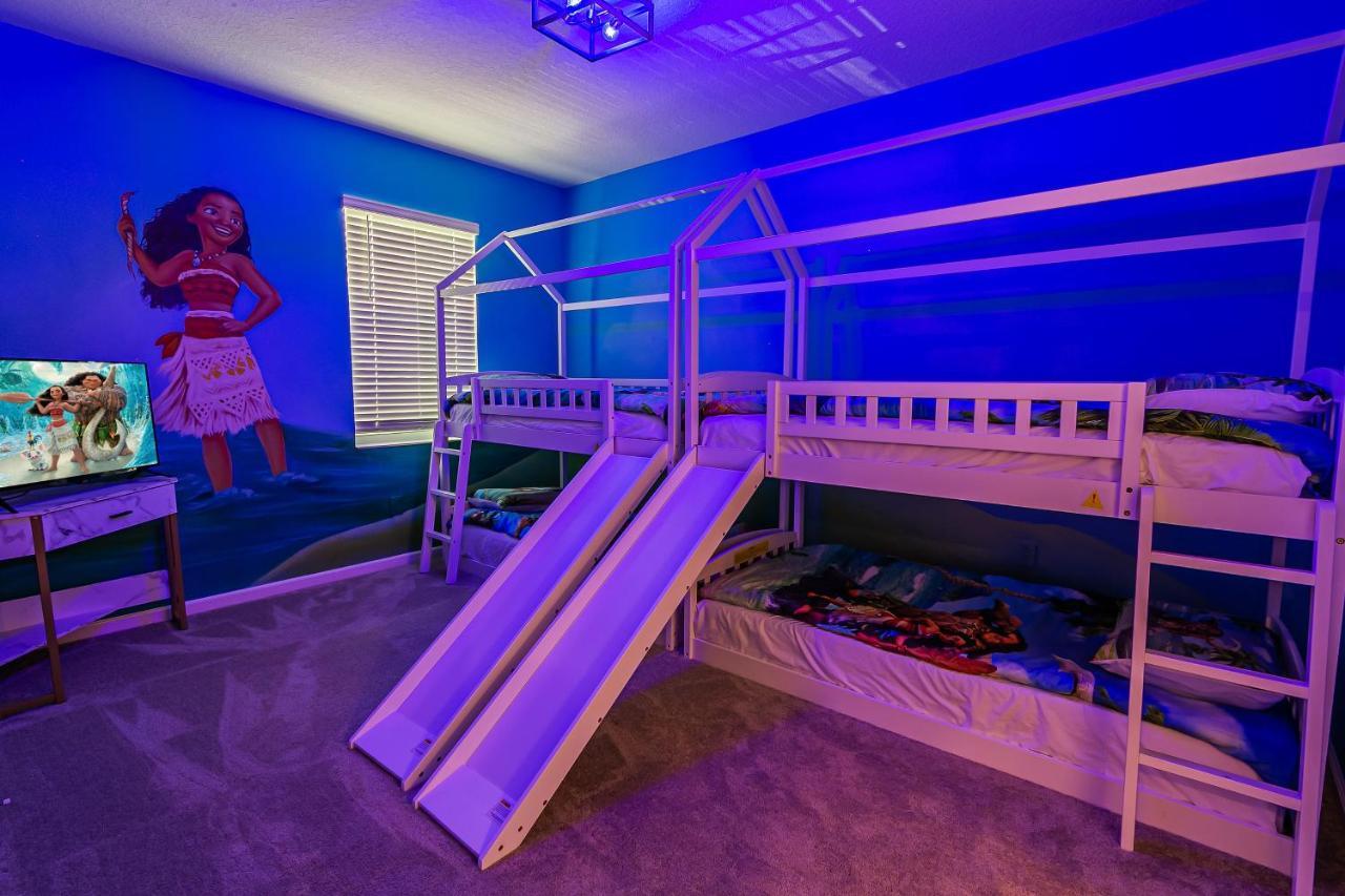 Luxury 12 Bedrooms Pool House 10 Min To Disney4630 基西米 外观 照片