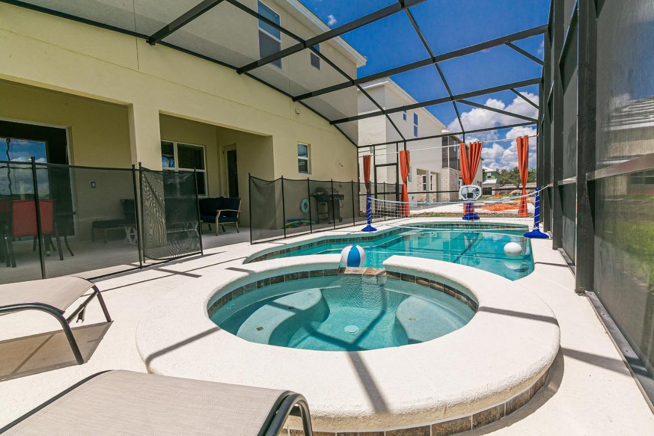 Luxury 12 Bedrooms Pool House 10 Min To Disney4630 基西米 外观 照片